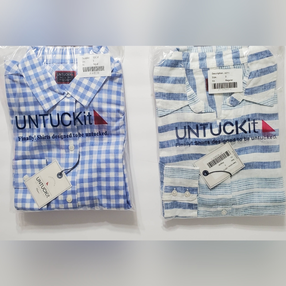 UNTUCKit Women's Shirt Bundle Size 0